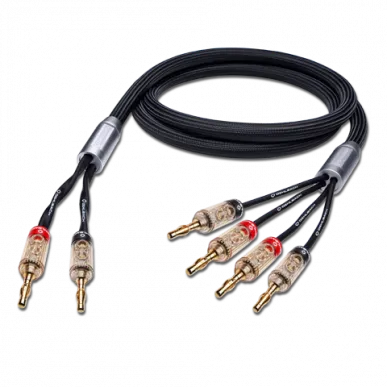 Готовый акустический кабель Oehlbach STATE OF THE ART XXL Fusion Two Cable Set, 2x2,0m, bi-amping w.banana, D1C14323